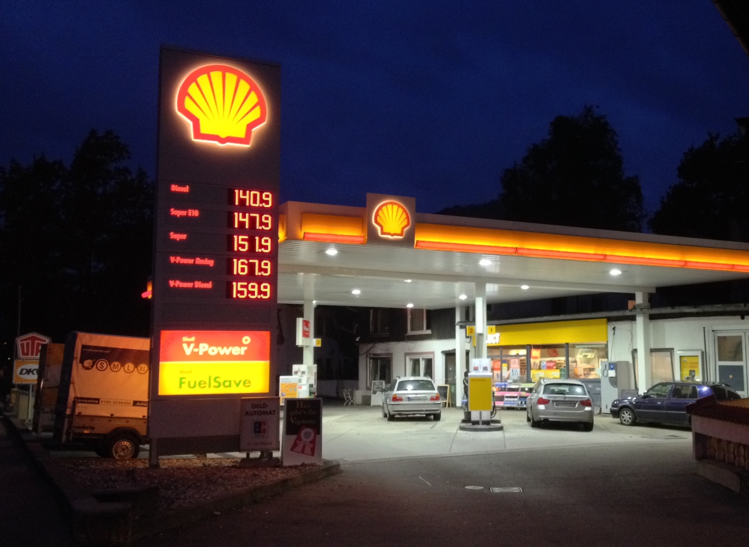 Shell Tankstelle